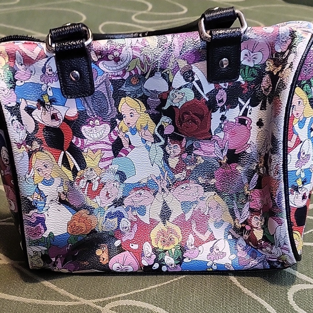 Loungefly Disney Multicolor Character Satchel - Picture 4 of 16